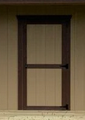 Single Wood Door
